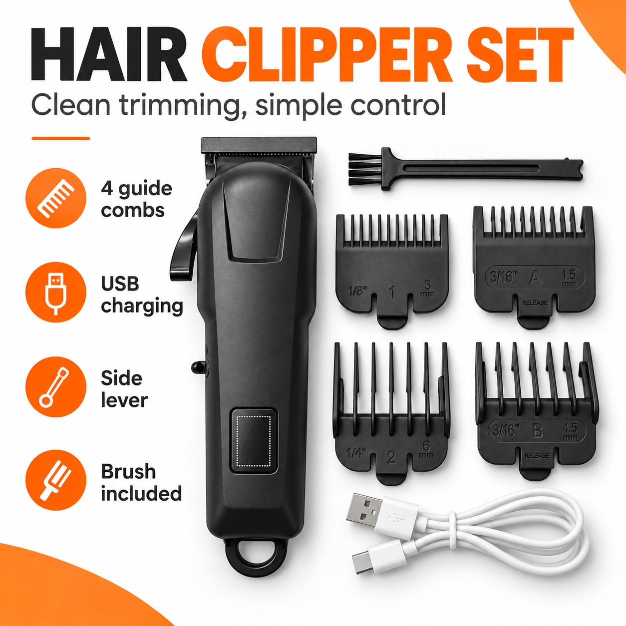 Электрический набор для стрижк – обзор и цена Beard Trimmer