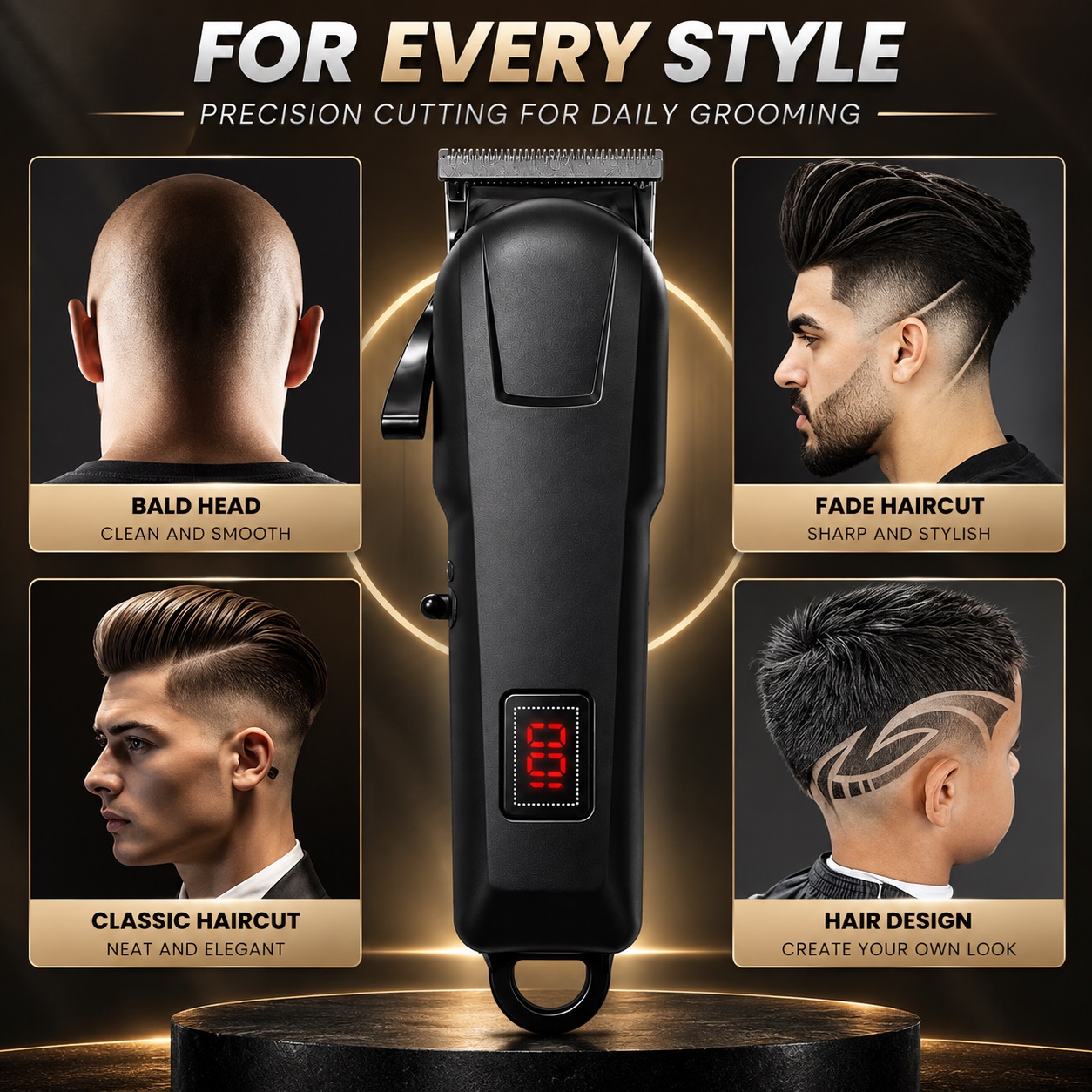 Электрический набор для стрижк – обзор и цена Beard Trimmer