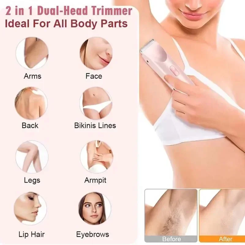 Электробритва для женщин с дво – обзор и цена Body Trimmer