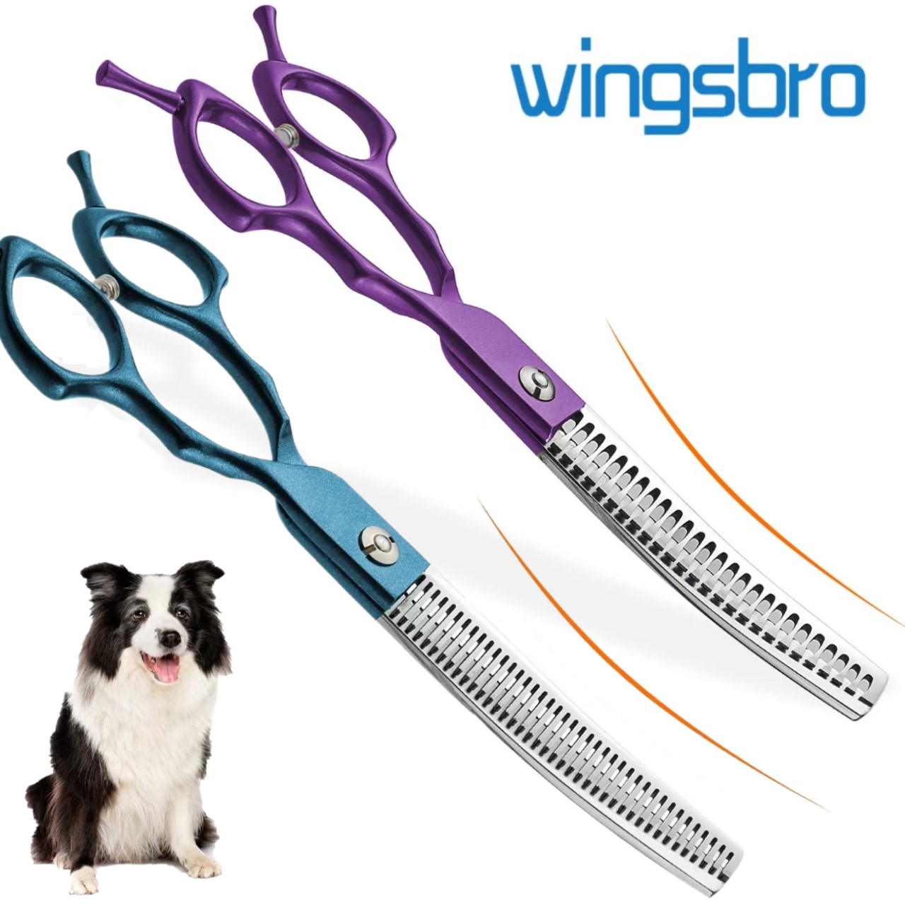 7-дюймовые изогнутые ножницы-к – обзор и цена Grooming Scissors